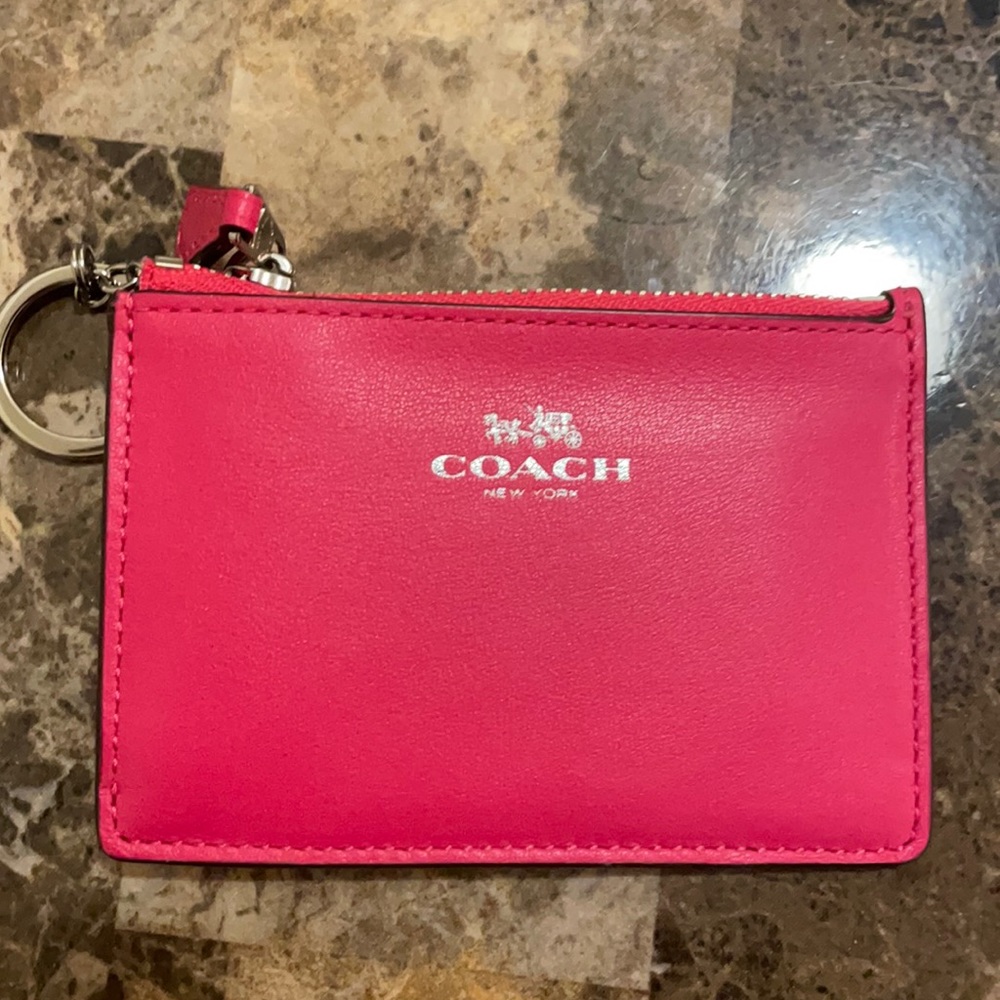 Coach coin pouch